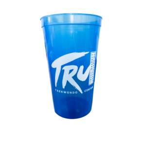 Translucent Blue Stadium Cup