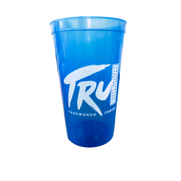 Translucent Blue Stadium Cup